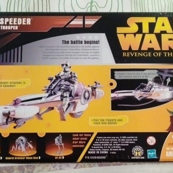 StarWars Barc Speeder with Trooper Revenge of the Sith ROTS - Picture 4 of 7
